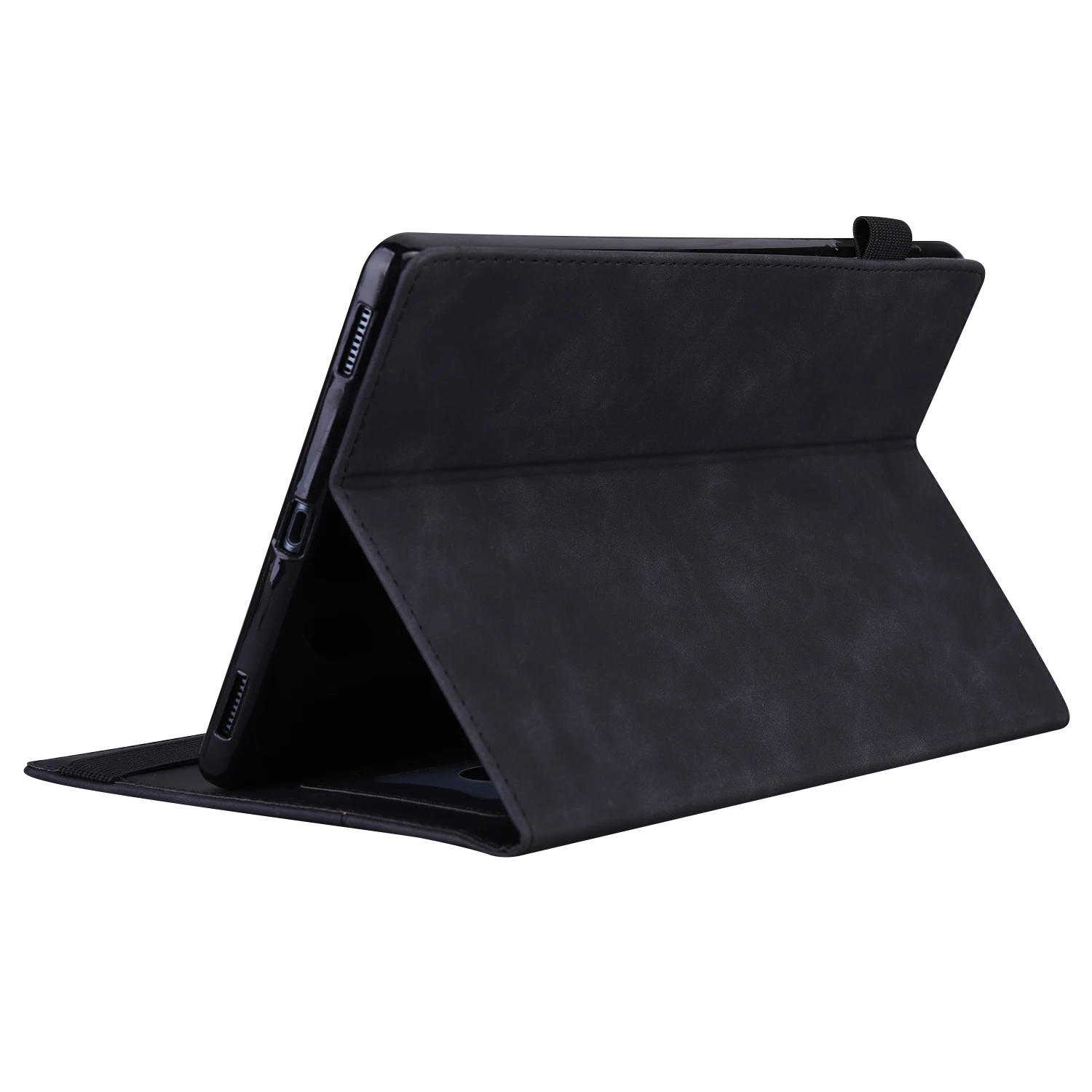 Premium PU Leather Tablet Case with Card Slot and Stand Feature