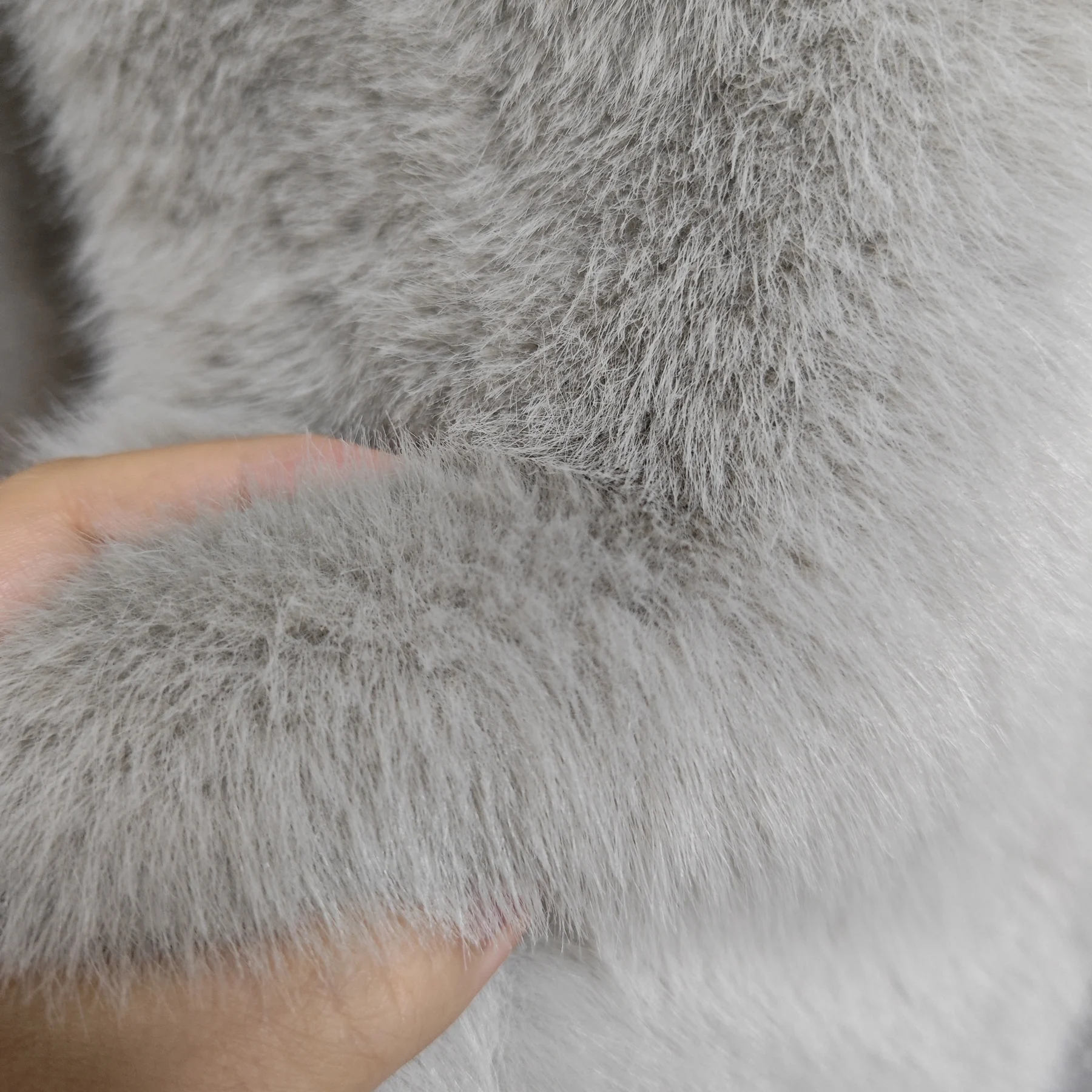 LANMREM Eco-friendly Mink Fur Windproof Stand Collar Faux Mink Coat For Women Warm Winter Thick Jackets With Pockets 2DB5167
