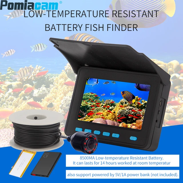 4.3 inch screen 1200TVL Underwater Fish Finder Video Camera for