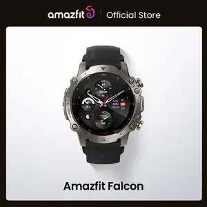 Smartwatch Amazfit T-REX 2 Astro Black & Gold - Thot Computación