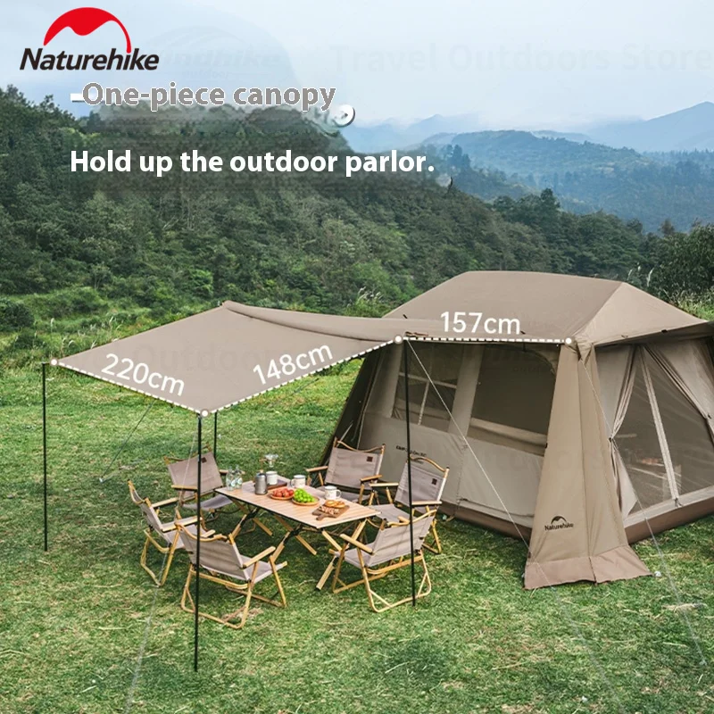 Naturehike Village 6.0 Quick Open Tent Camping 4-6 Person