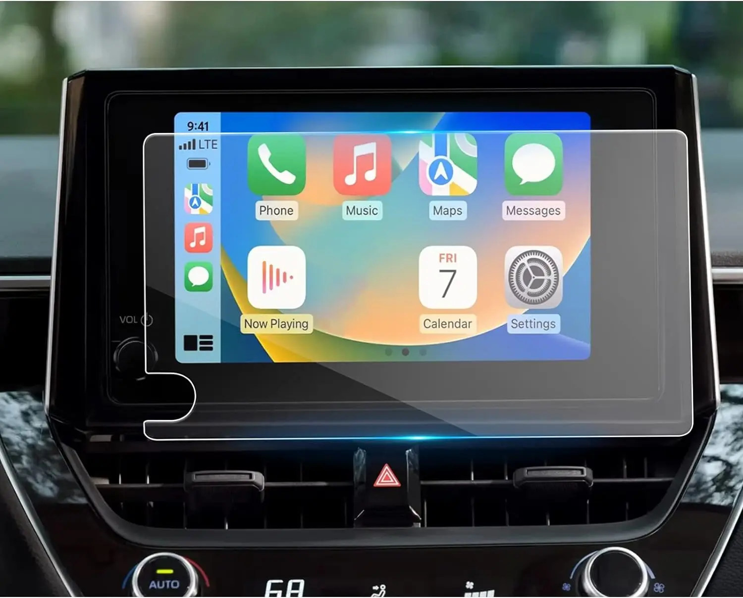 

Защитная пленка для сенсорного экрана для Toyota GR Corolla 2023 8 дюймов LCD GPS навигация ПЭТ
