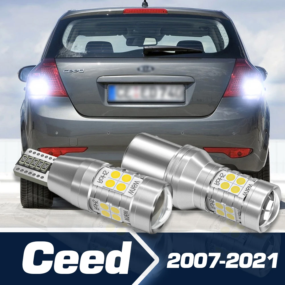 

Reverse Light 2pcs LED Backup Bulb Canbus Accessories For Kia Ceed 2007-2021 2011 2012 2013 2014 2015 2016 2017 2018 2019 2020