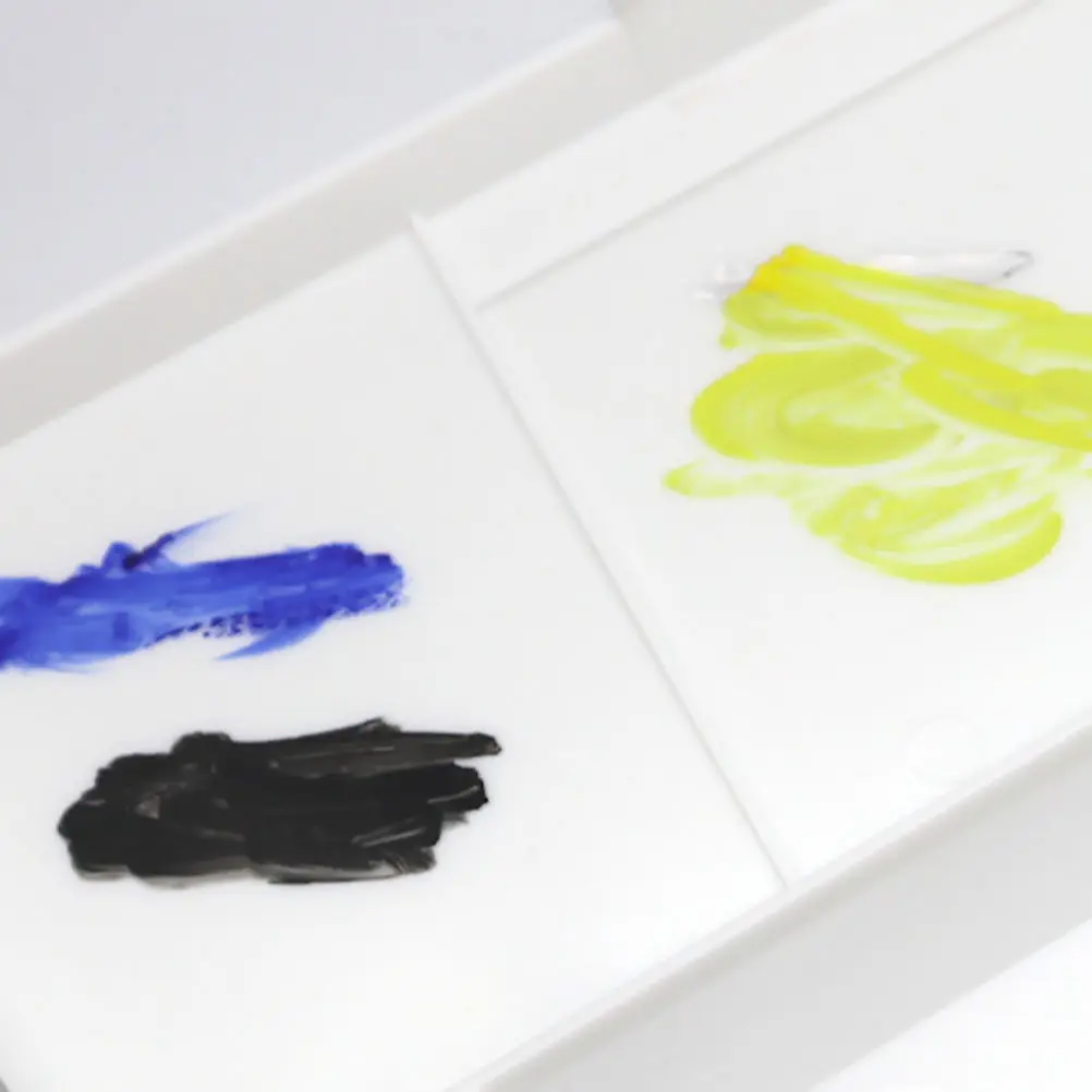 수채화 물감 상자 접이식 견고한 조개껍질 모양의 쉽게 열리는 다기능 혼합 색상..