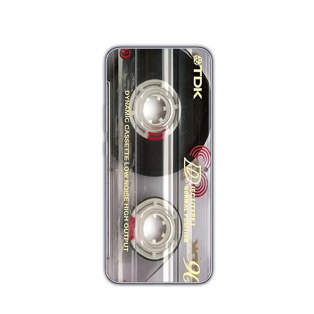Vintage Cassette Tape Design Phone Case – Soft, Protective Casing