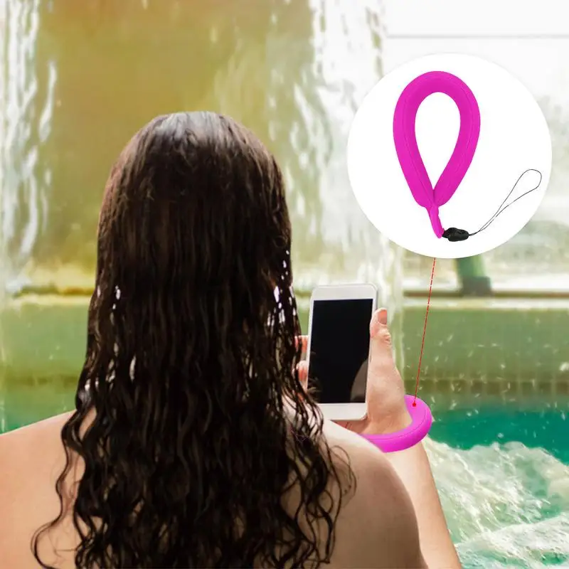 조정 가능한 방수 카메라 플로팅 스트랩, 수중 장치, 플로팅 카메라, 휴대폰, 수중 손목 스트랩