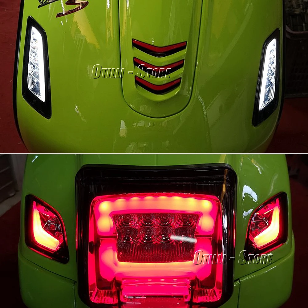 GTV300 Front Rear LED Turn Signal Indicators Light For Vespa