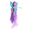 Classic Mermaid Doll Toys Figures With Glittering Tail Wing #C 6