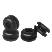 4pcs/Bag Bedplate Grommets BLACK Rubber Compatible With SME- 3009 3012 SME- 3009 3012 Base Plate Grommets 1