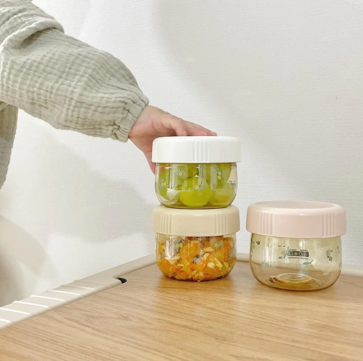 

Baby Food Box Newborn Outing Food Sealed Storage Fresh-keeping Kit Baby Solid Feeding Moisture-proof Keep Fresh New Storage Box