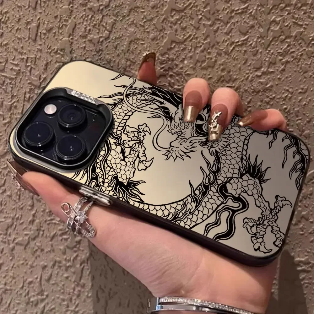 Luxury Dragon Design Shockproof Phone Case Cover