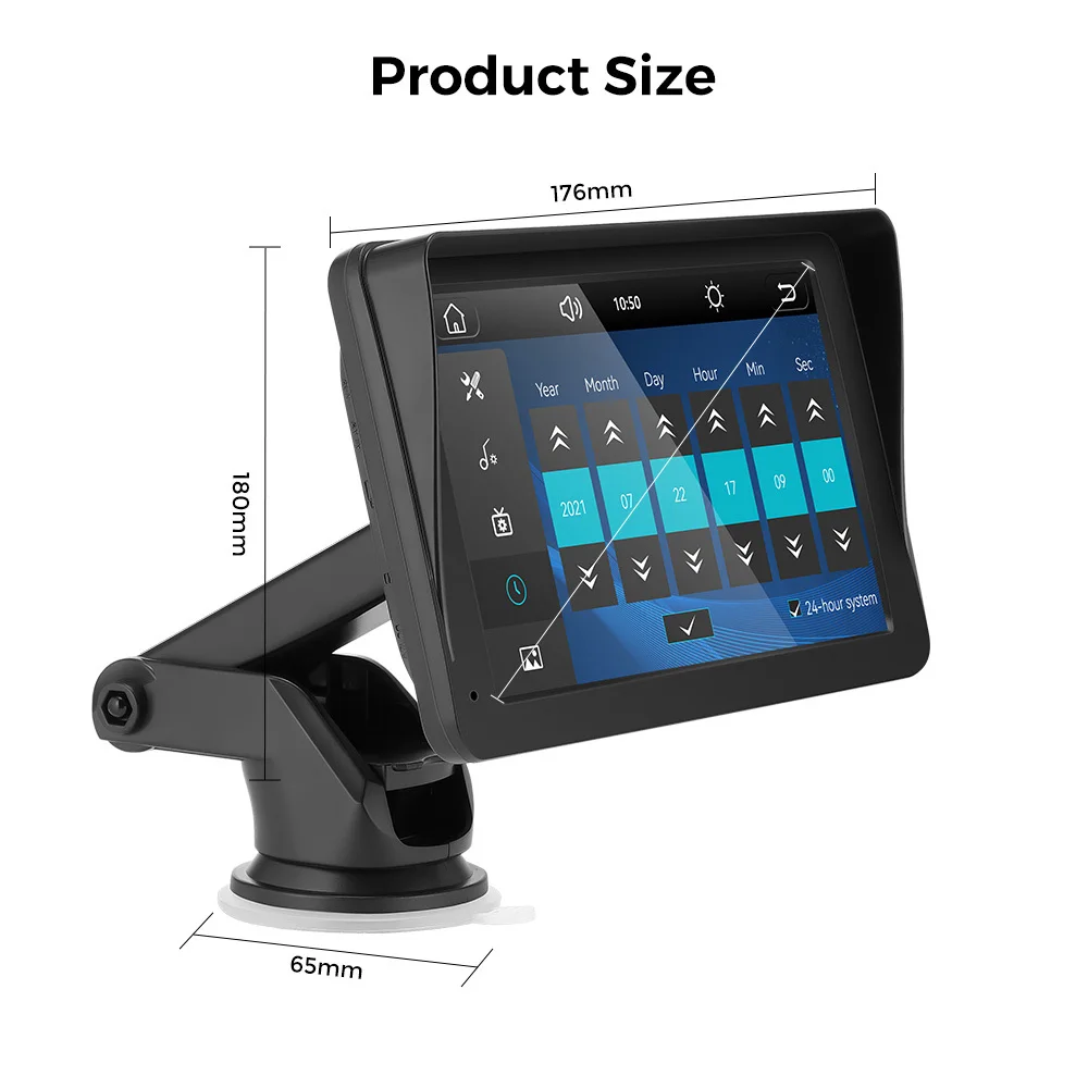 S8ac89f65d5a2403784d3acd26988d0163 Universal 7 Inch Car Radio Wireless Carplay Android Auto Car Stereo