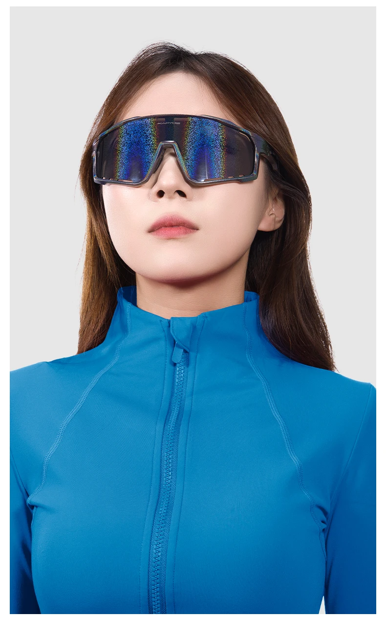 Kapvoe Neue Nano Beschichtete Radfahren Gläser Männer Frauen Sonnenbrille Wandern Laufen Outdoor Sport UV400 Objektiv Schutz Brillen – Detail 13