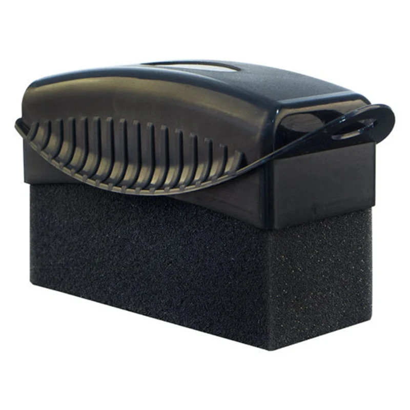 SEAMETAL Car Wheel Brush Polishing Waxing Sponge ABS Tire Washing Cleaning Contour Detailing Dressing Applicator Pad wheel brush