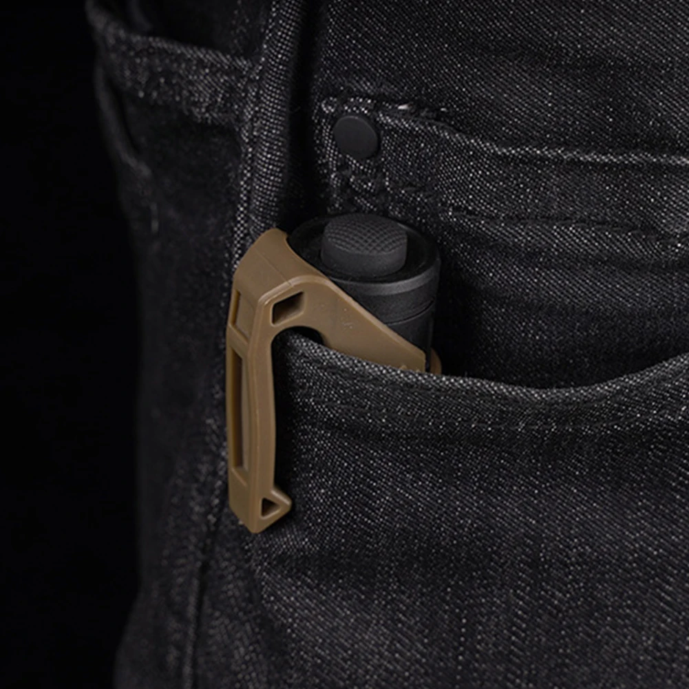 Flashlight Pocket Clip Multifunction Portable Flashlight Clip Tactical Adapter Tactical Equipment Accessories