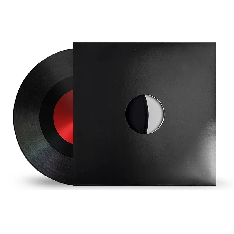 LP 레코드 커버 슬리브, 비닐 레코드 슬리브, 복합 크래프트 종이 가방, 하드 판지 외부 커버 재킷, 10 개, 12 인치