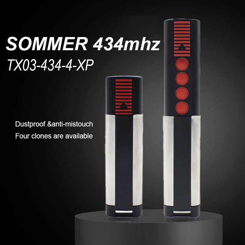 Command Sommer Tx03-434-4-Xp 4013 4014 4022 434.42Mhz Trasmettitore Apri Telecomando Porta Garage
