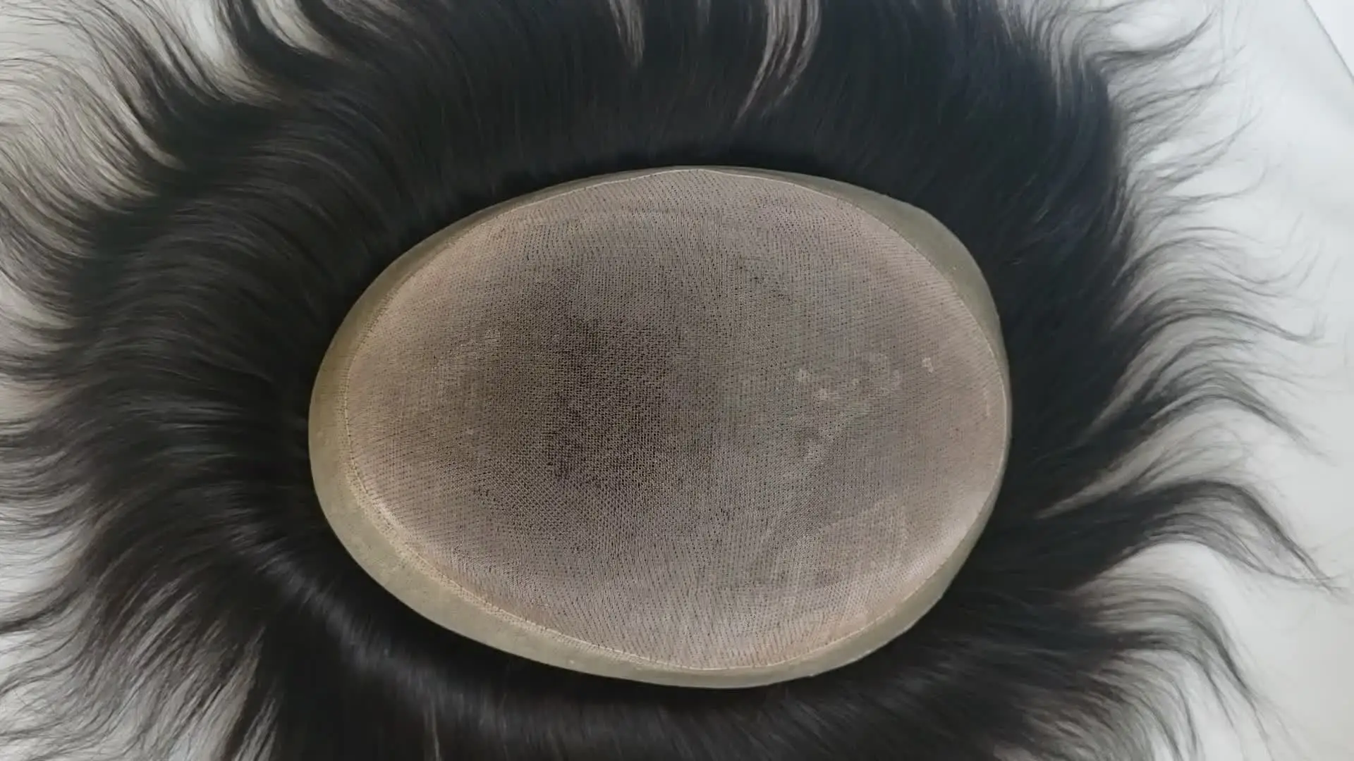 Мужской парик Lekika моно 100% натуральные волосы