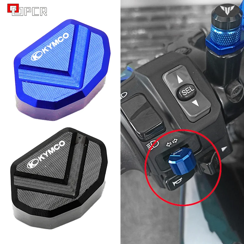 Per Kymco Downtown 125 200 250 300I 350I Xciting 250 300 400 400I Ak550 Ak 550 Pulsante Interruttore Mototcycle Pulsante Indicatore Di Direzione Cap