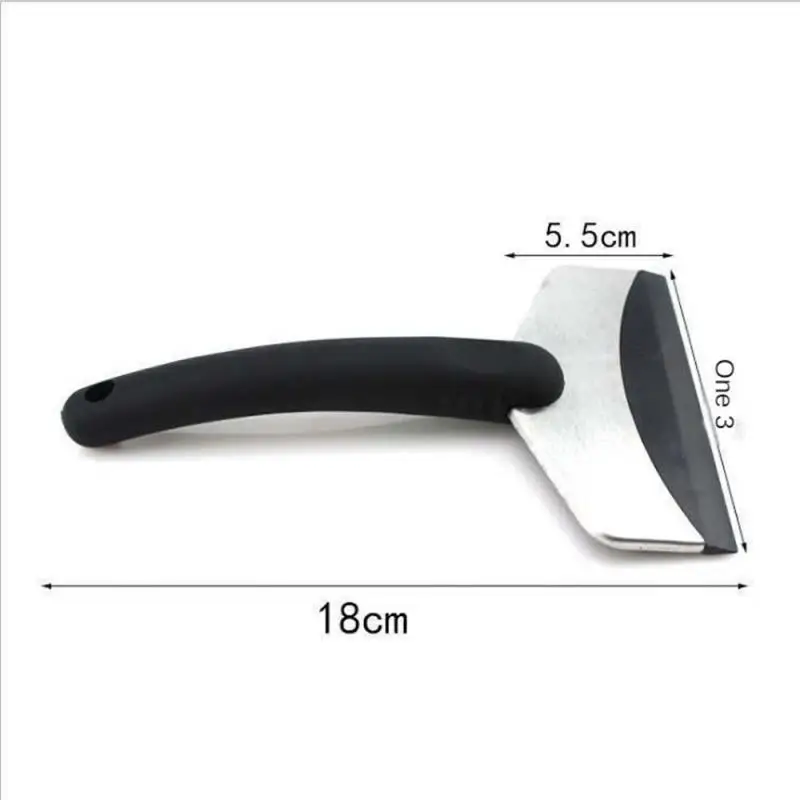 Universal Car Snow Shovel Stainless Steel Multifunction for Winter Windshield Defrost Shovel Scraper Snow Removal Tools Car Supplies windshield shovel,snow shovel,snow ice scraper