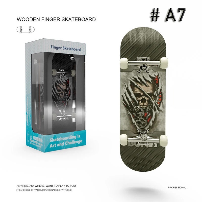 Finger Skateboard Toys Boys Mini Professional Finger Skateboard Fingerboard Novelty Toys Hobbies Anti stress Sensory Puzzle Toys Children's Fun Gifts