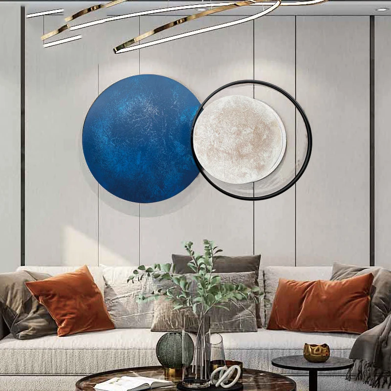 

Современные аксессуары для подвешивания на стену, фон для гостиной, наклейка на стену, украшение для клуба, 3D настенные поделки