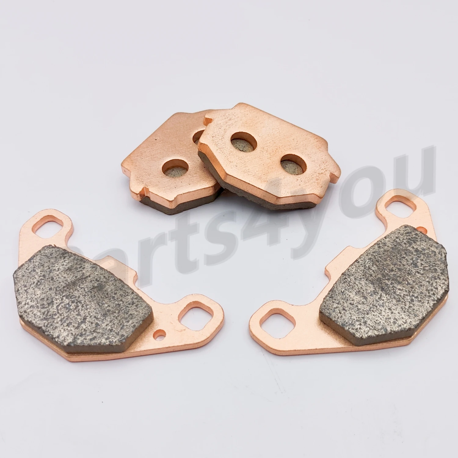 2 Sets Sintered Brake Pad for Russian Mechanics RM500 RM-500 Gamax AX600 Сectek Gladiator 500 T6 Kingcobra 59421-AX100-000