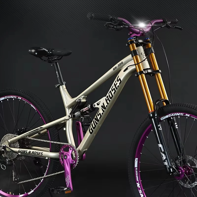 Downhill Forcelle Enduro Mtb Soft Tail Mountain Bike 10 Speed Off