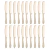 50 Sets Comb Disposable Plastic Pocket Travel Beige Salon Hair Tools Beauty Women's 1