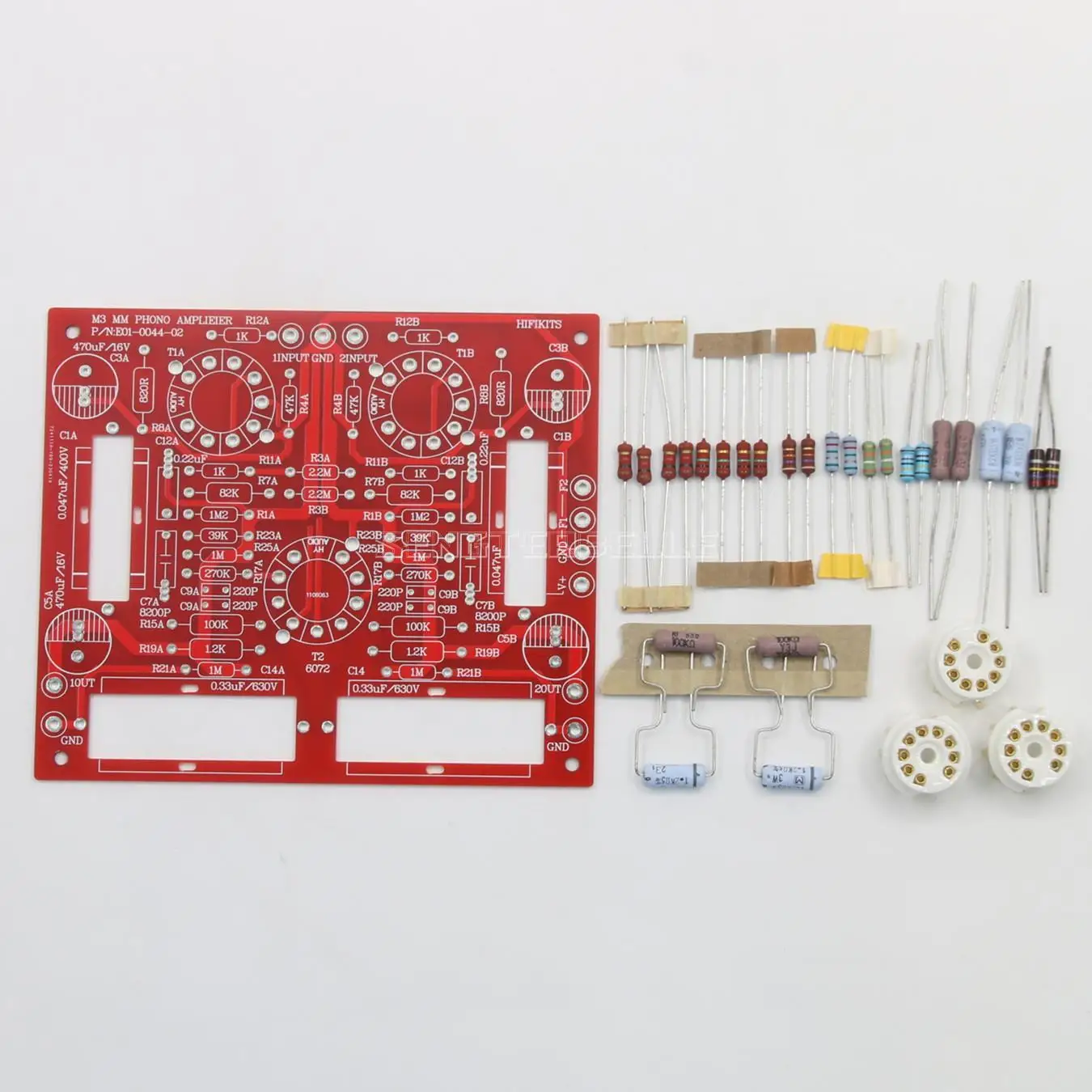 Vacuum Tube Phono Phono Amplificador Board Kit m3 Hifi Stereo Casa Faça Você Mesmo 12ay7 6072 Referência Áudio Nota Circuito l3 - Image 5