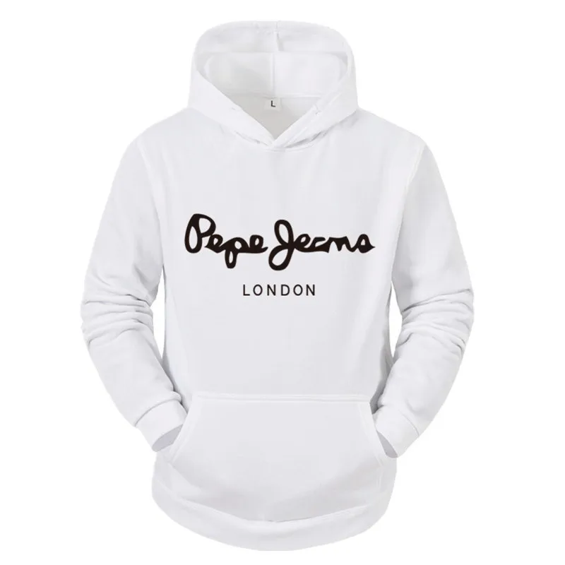 Spring Autumn Elegance Pepe Print Hoodies Streetwear Men's Warm Pullover Sweatshirt Long Sleeve Fashion Clothing |