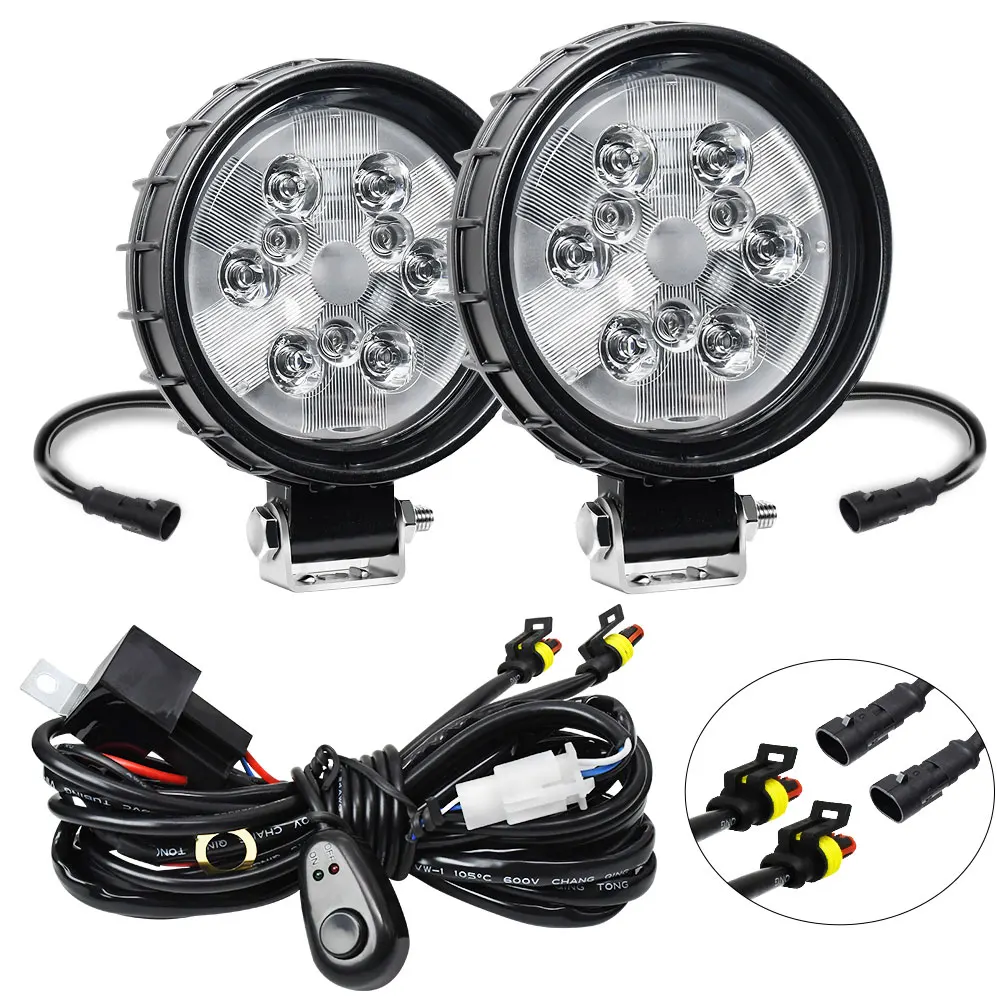 Auxiliary Sport Lamp LED Work Light Bar Off Road 6000K Led Combo Beam Barra LED