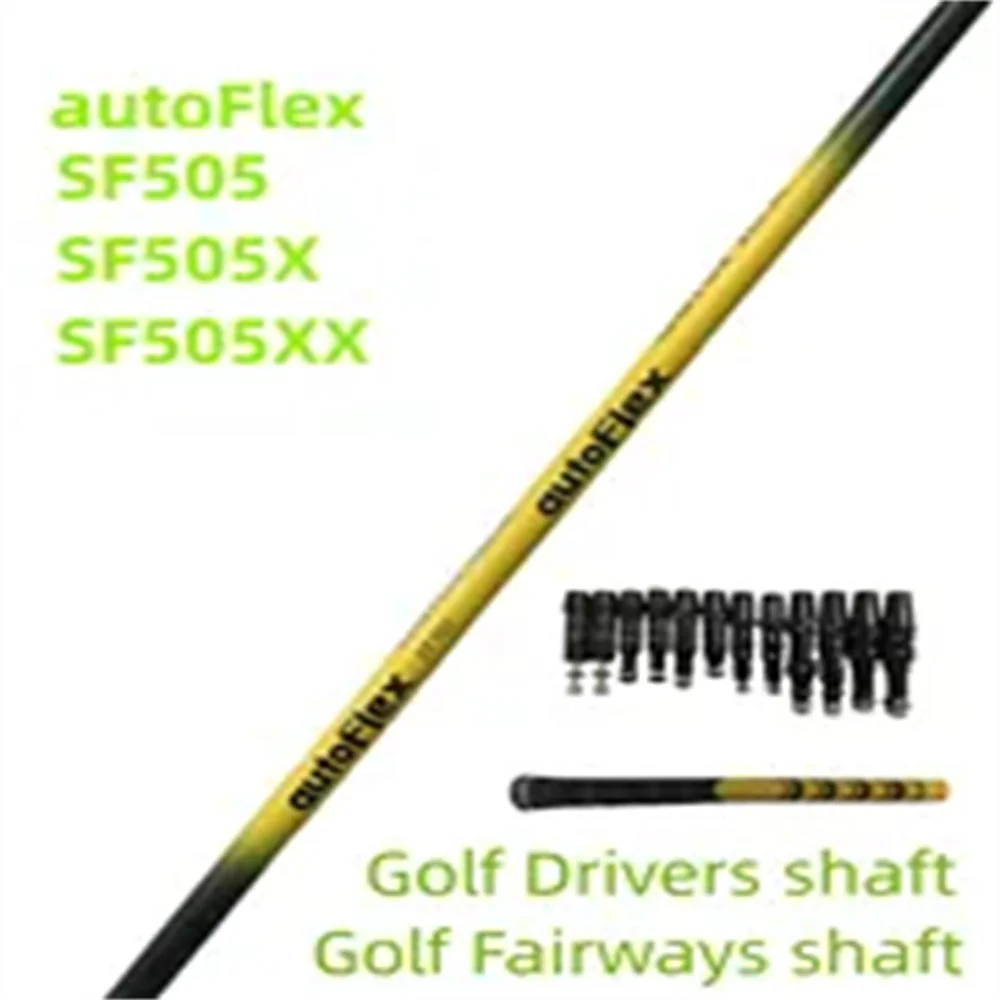 

Валы для клюшек для гольфа Autoflex Tiffany Yellow SF405/SF505xx/SF505/SF505x, вал драйвера из гибкого графита, свободная сборка втулки и захвата