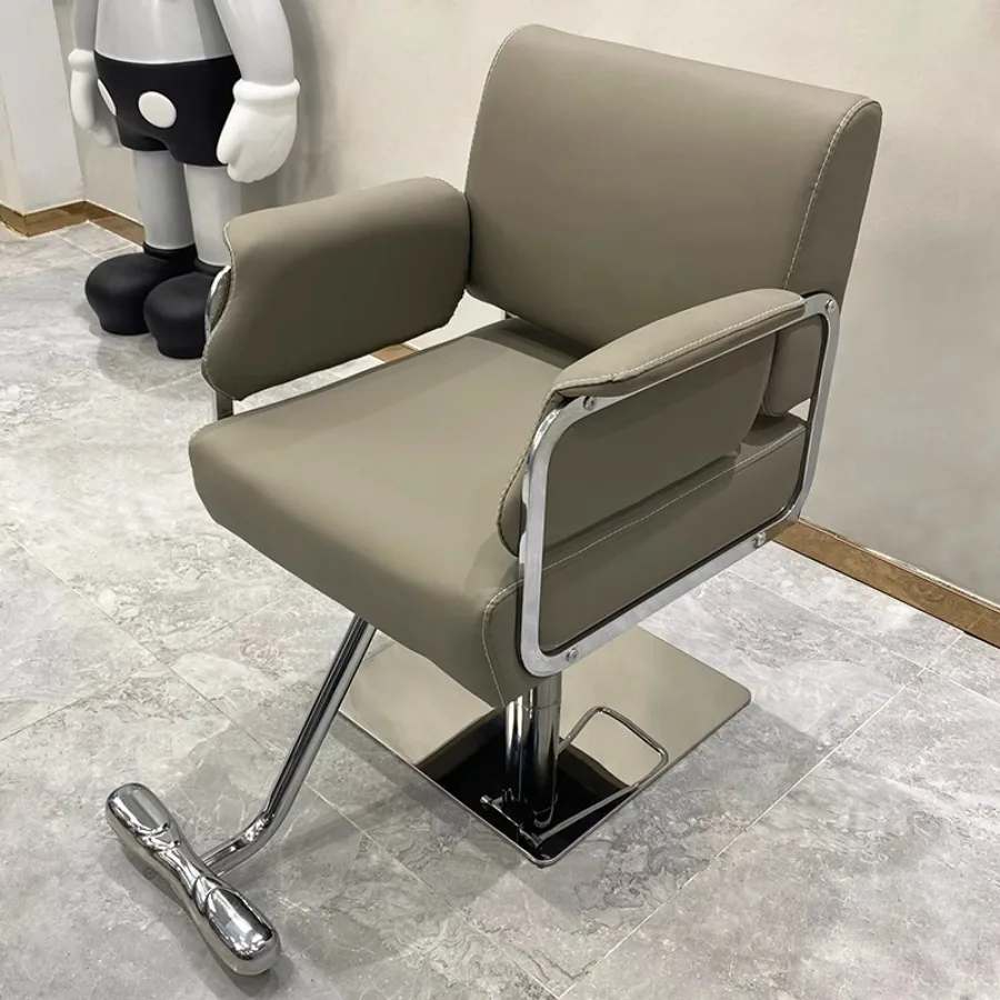 Makeup Artist Hairdressing Chair New Massage Multifinction Seat Hairdressing Chair Salon Memory Foam Luxury Sandalye Salon Chair