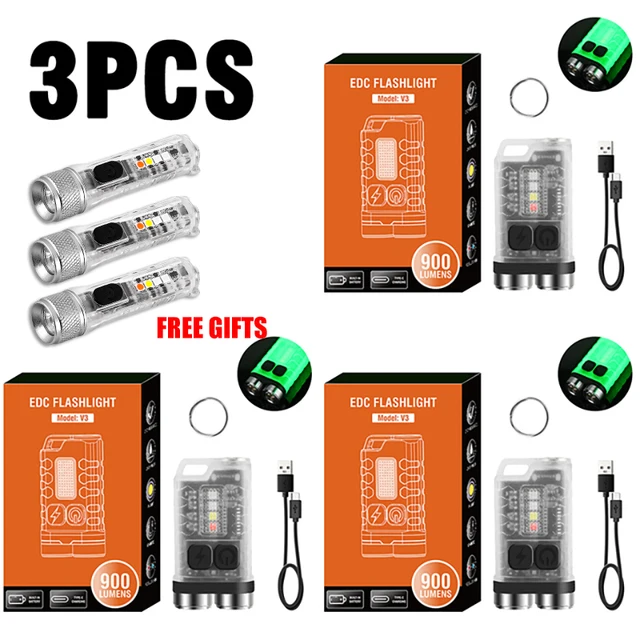 3Pcs Fluorescence