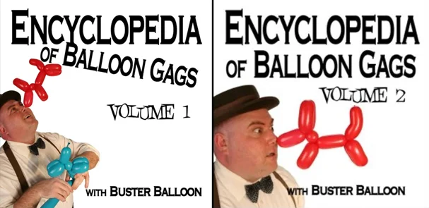 Encyclopedia of Balloon Gags by Buster Balloon vol 1-2 -Magic tricks -  AliExpress