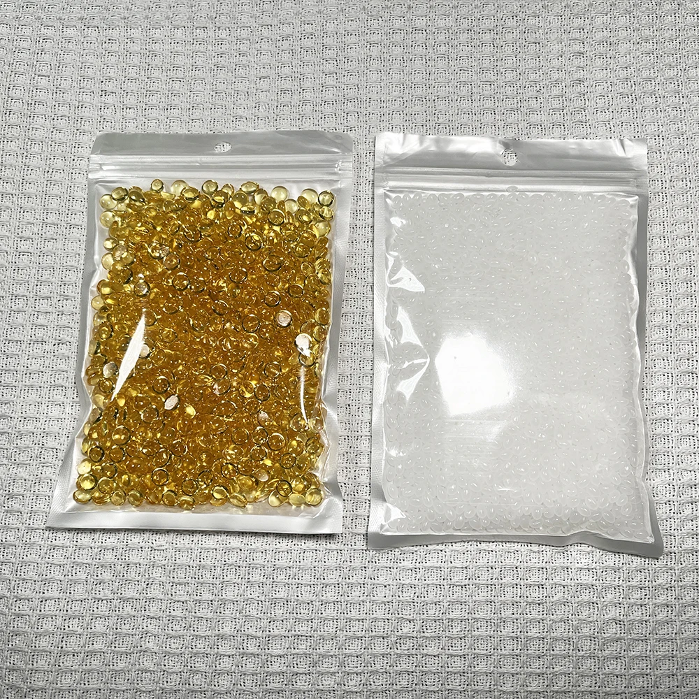 100 gram per package transparent hot melt glue grain for I tip or U tip hair extension use only,NOT for seamless hair use