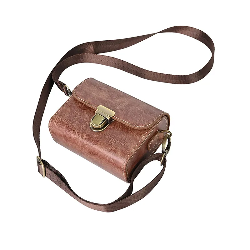 Étui En Cuir PU For Appareil Photo, Compatible For Ricoh GR