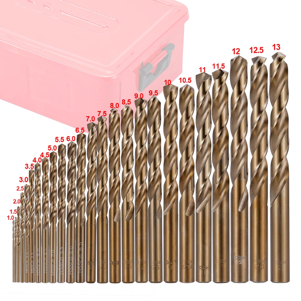 Mm Toolstation Cobalt Drill Bits Drill Bit 2-Pack M35 Cobalt Drill