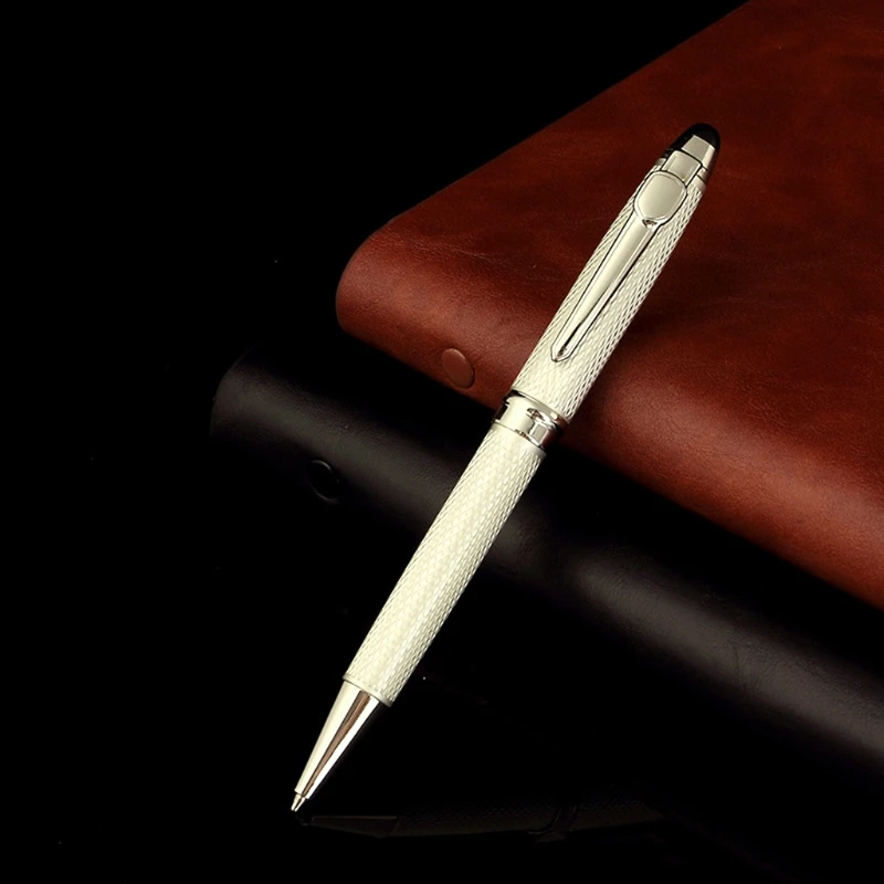 Business Pen Twist Action Ballpoint Pen Refillable Write Smoothly