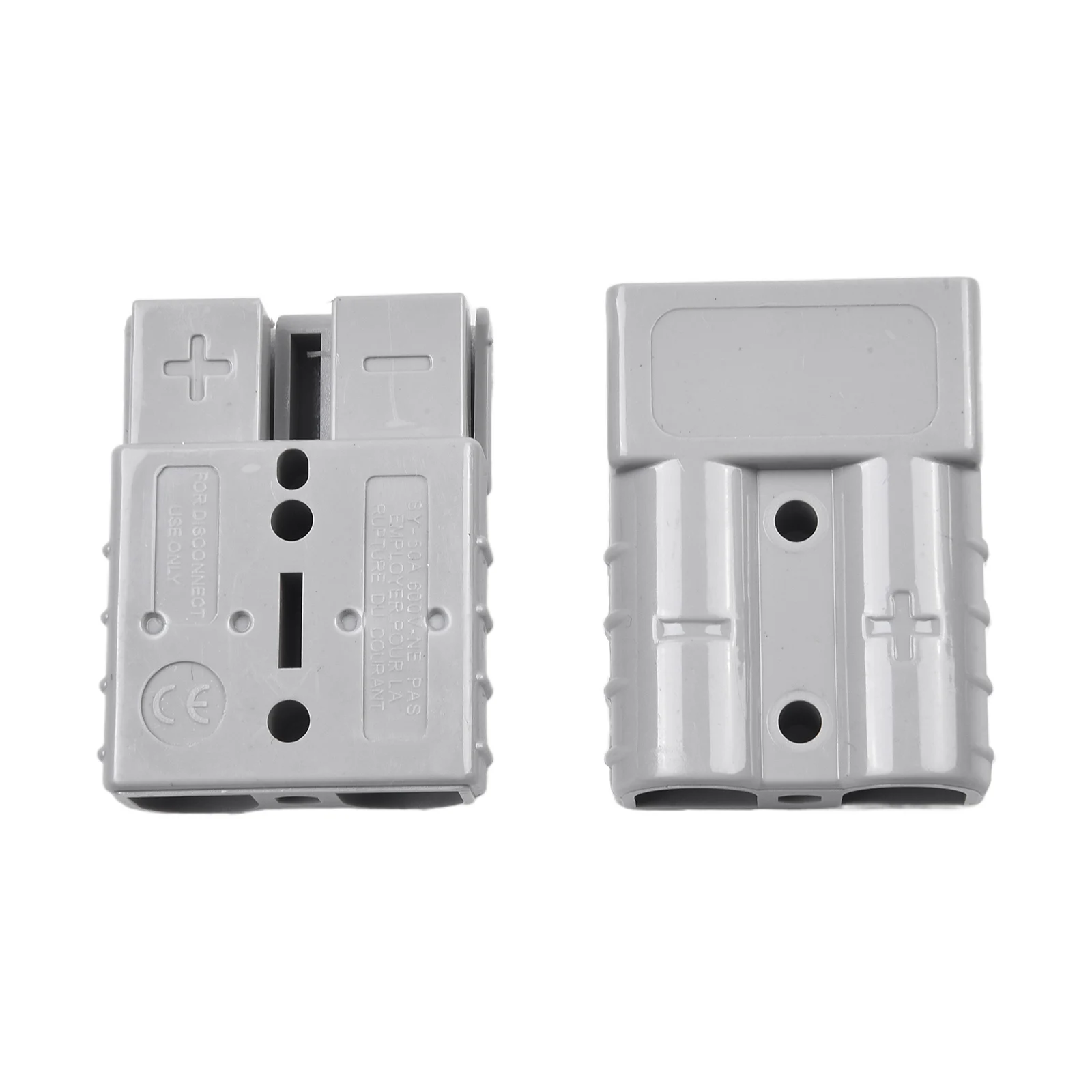 1 Set 50A 600V Twin Dual Flush Mount Bracket For Ander-Plug Connector Flush Mounts For Electric Vehicles Power Distribution