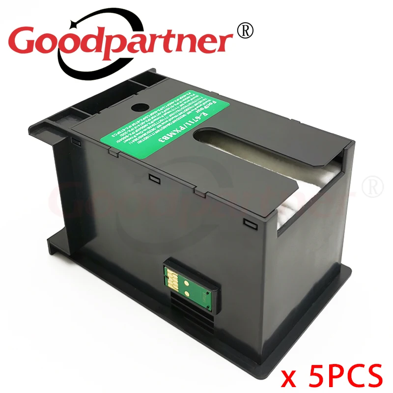 Caixa de Manutenção de Tinta Epson wf T6711 L1455 7610 7620 7720 7110 7210 7510 7615 7710 7715 3010 3520 3530 3540 3620 3640 5x