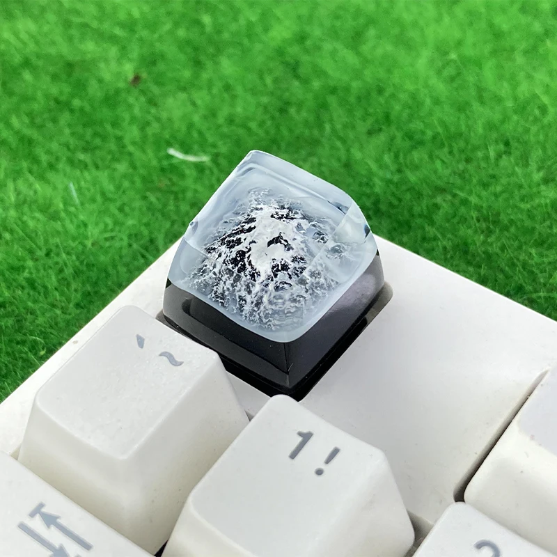 Teclado mecânico DIY Personalizado Resina Keycap Artesão