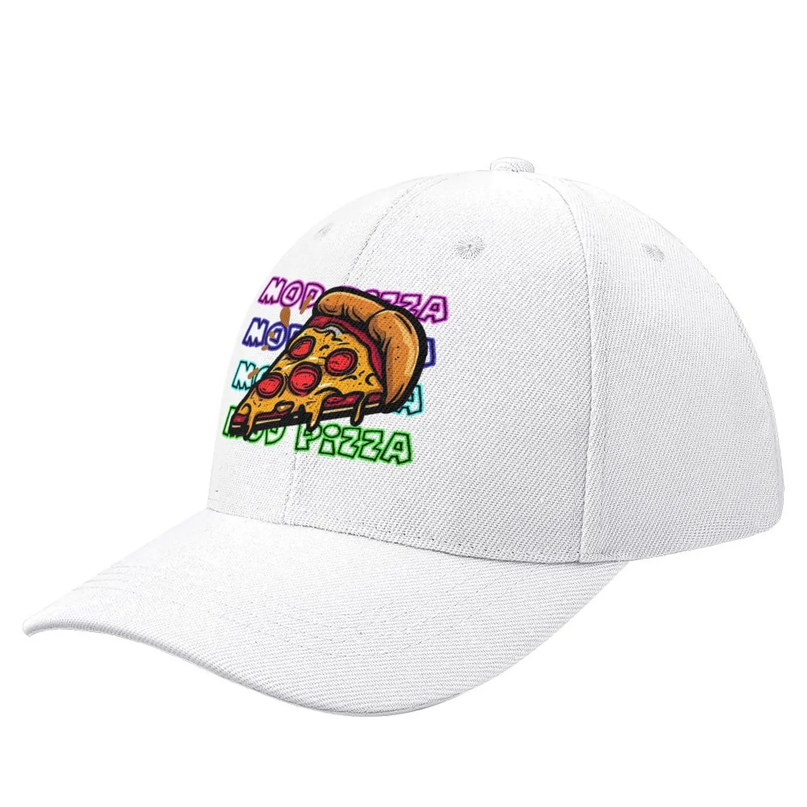 

Slice of pizza with the text MOD Pizza Baseball Cap black Ball Cap Anime fishing hat Men Luxury Brand Women's