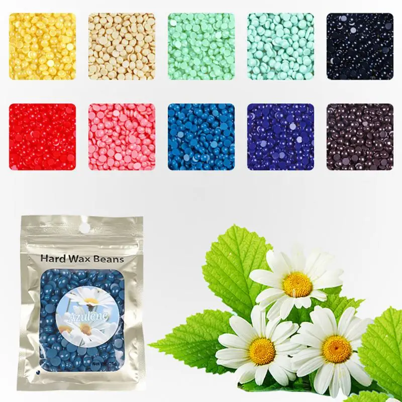 

Hair Removal Wax Beans Painless Film Hard Wax Bean Hot Film Wax Bead Depilatory Skin Care Depilatory Wax Body Beauty Tool