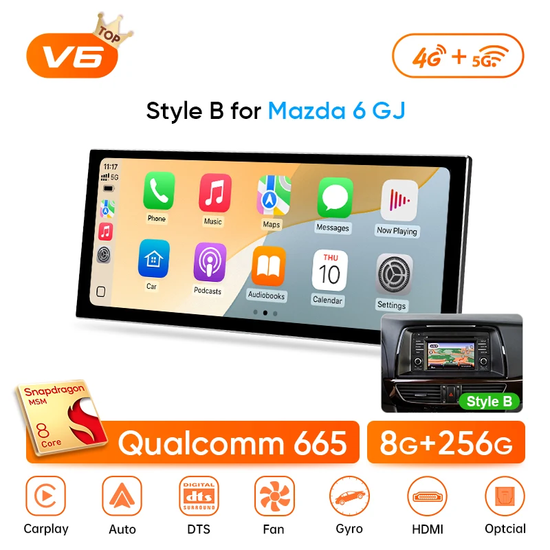 アテンザ　car playモニター　12.3インチ アテンザ car playモニター 12.3インチ 12.3inch Screen Android