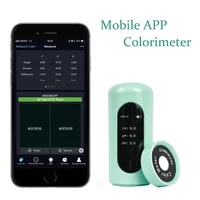 Portable Color Analyzer,Mobile APP Colorimeter,RGB,HBS,etc 38 Indexes,Precise 0.01 for Color Matching,Measuring Color Difference 1