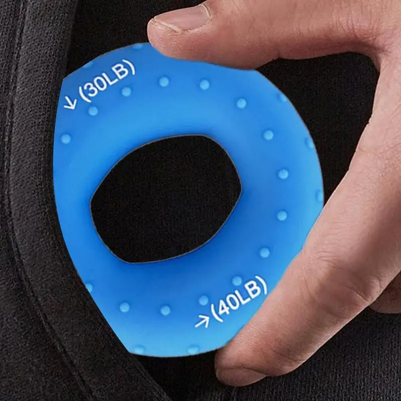 Hand Grip Strengthener Finger Grip Ring Hand Trainer For Finger Strength Training Rehabilitation And Relaxation