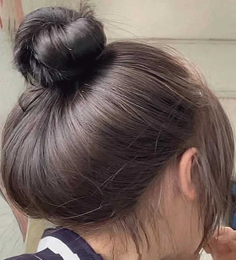 الألياف الاصطناعية لف الكرة الشعر الدائري شعر مستع...