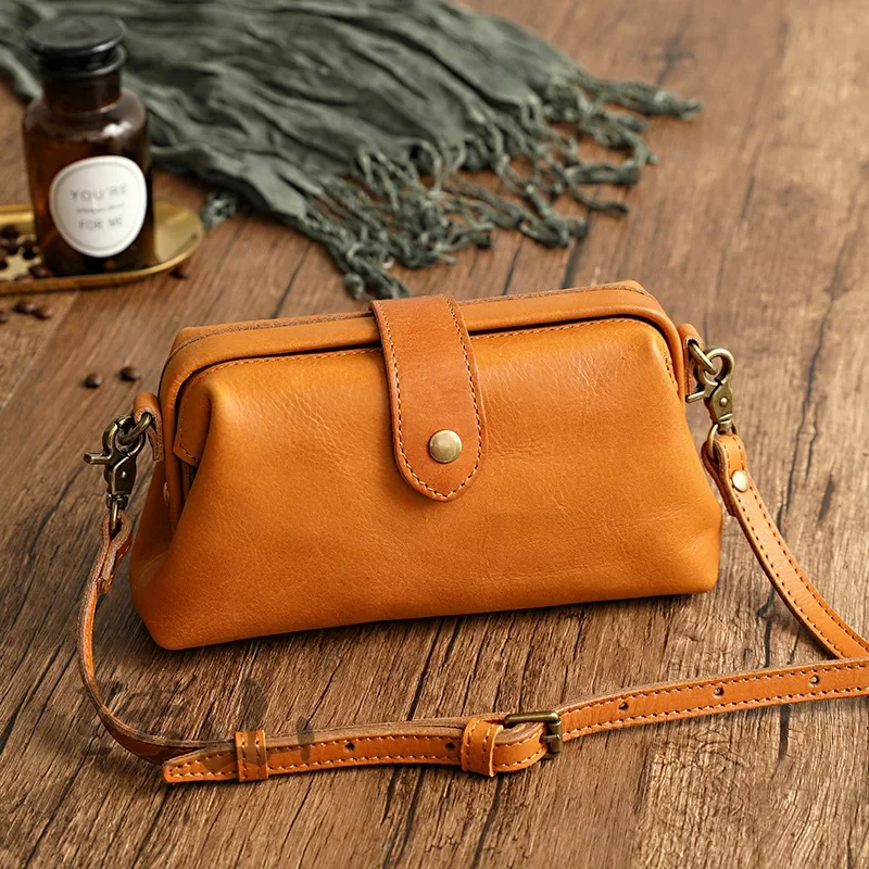 Genuine Leather Women Crossbody Shoulder Bag